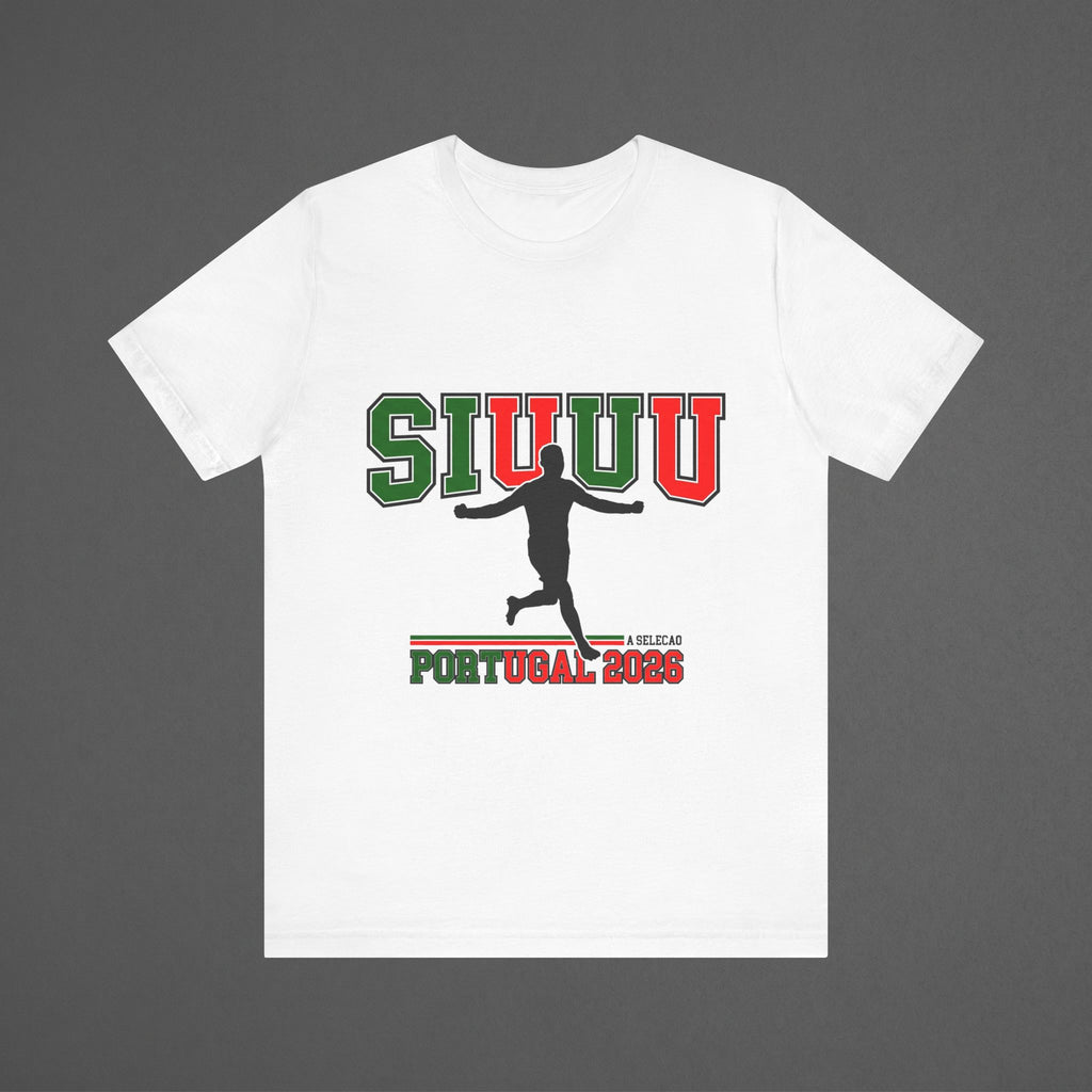 Portugal 2026 Football Fan T-Shirt | Add Your Name & Number | Selecao Forca Portugal Pride | Selecao Football Gift | Men Women Soccer Tee