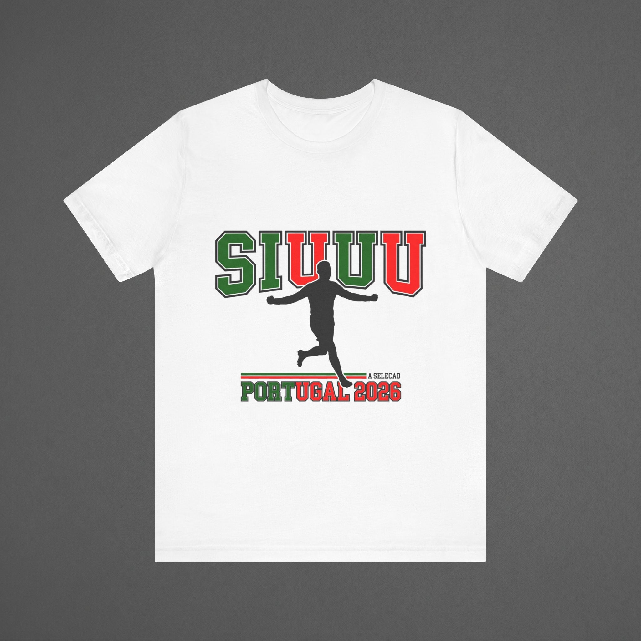 Portugal 2026 Football Fan T-Shirt | Add Your Name & Number | Selecao Forca Portugal Pride | Selecao Football Gift | Men Women Soccer Tee