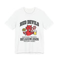Belgium Soccer Fan T-Shirt | Red Devils Diables Rouges Tee | 2026 Football Gift | Rode Duivels Belgian Futbol Shirt
