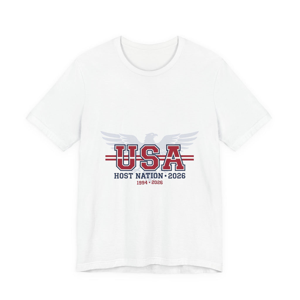 USA Soccer Fan T-Shirt | 2026 Football Gift | American Eagle Stars Stripes Tee | Host Nation Futbol Shirt Men Women