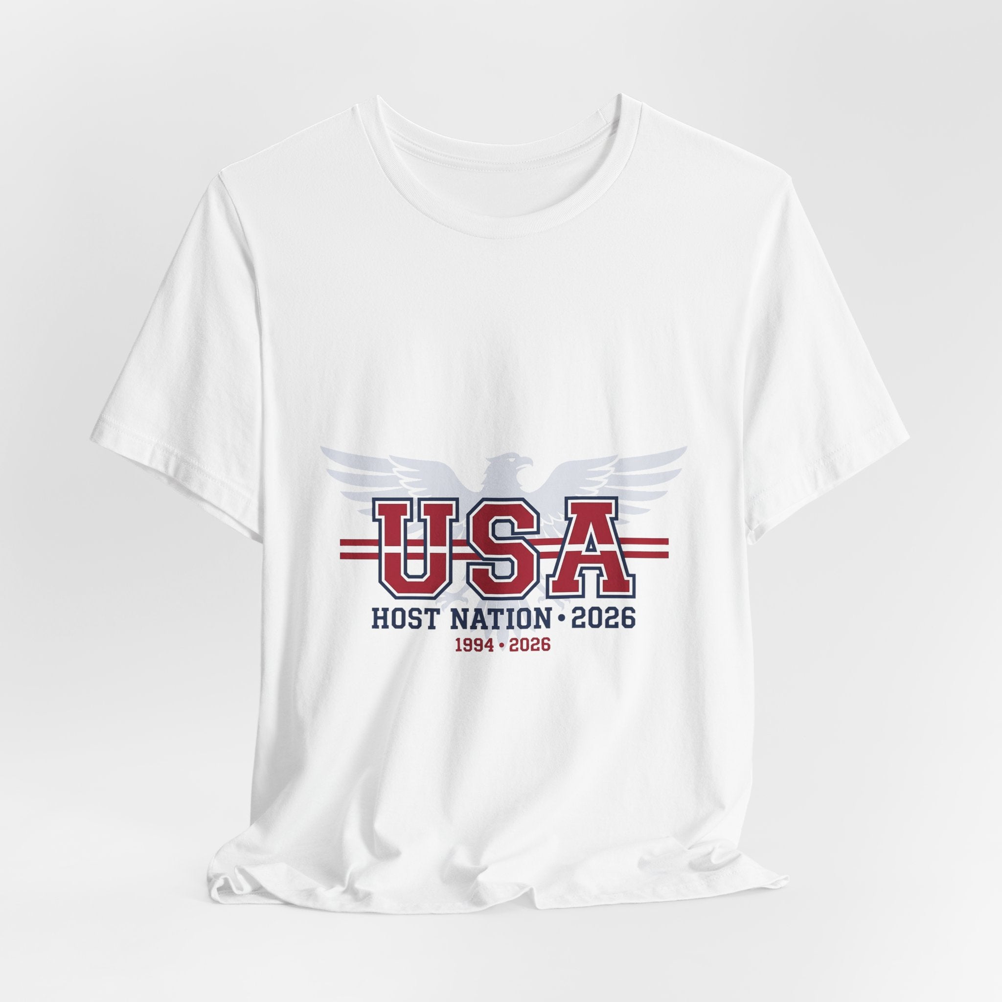 USA Soccer Fan T-Shirt | 2026 Football Gift | American Eagle Stars Stripes Tee | Host Nation Futbol Shirt Men Women