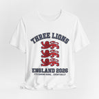 England 2026 Football Fan T-Shirt | Add Your Name & Number | Three Lions 1966 Still Waiting | Three Lions Football Gift | Men Women Soccer Tee