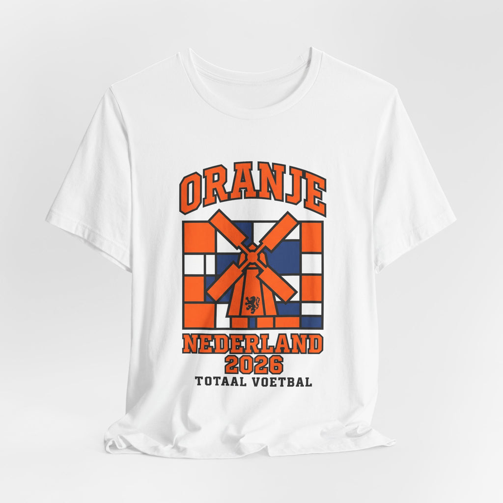 Netherlands Soccer Fan T-Shirt | Oranje Total Football Tee | 2026 Football Gift | Holland Dutch Futbol Shirt Unisex