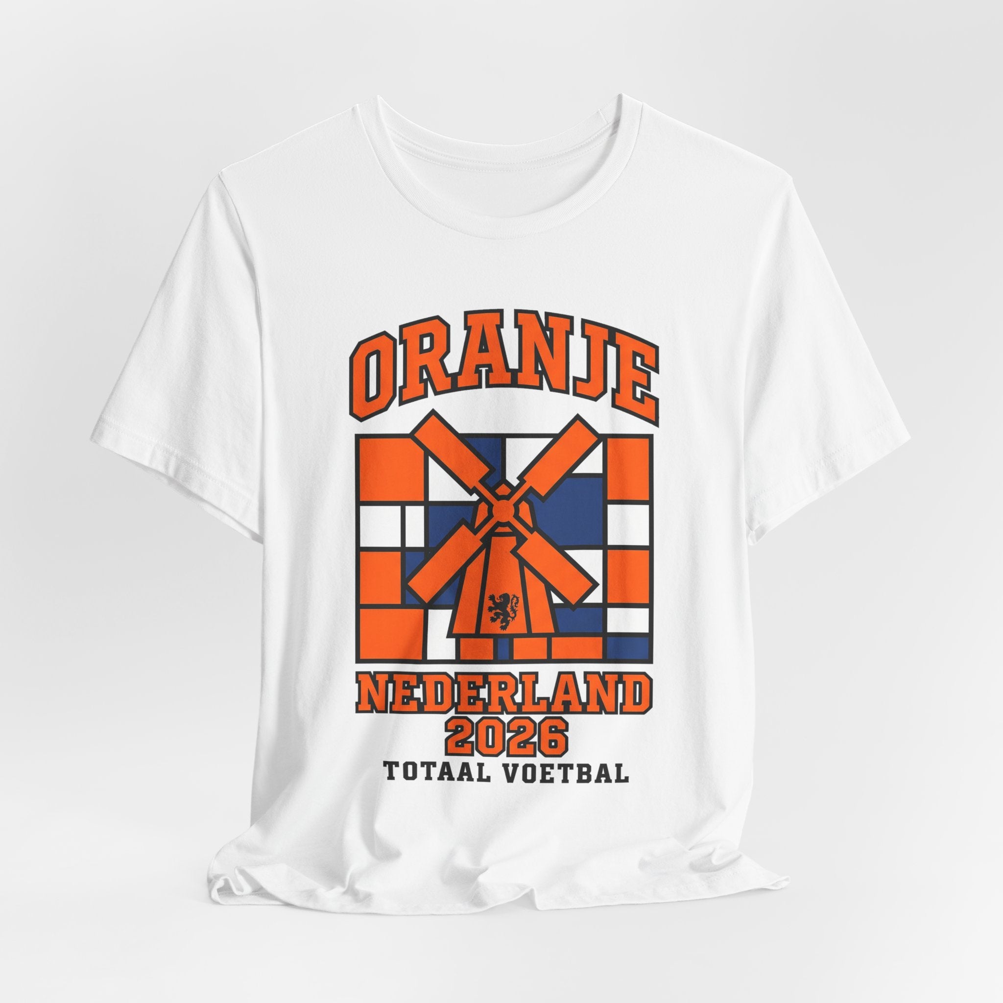 Netherlands 2026 Football Fan T-Shirt | Add Your Name & Number | Oranje Total Football Legacy | Oranje Football Gift | Men Women Soccer Tee