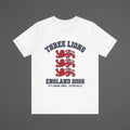 England 2026 Football Fan T-Shirt | Add Your Name & Number | Three Lions 1966 Still Waiting | Three Lions Football Gift | Men Women Soccer Tee