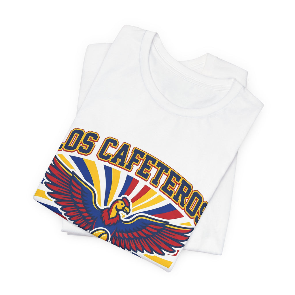 Colombia 2026 Football Fan T-Shirt | Add Your Name & Number | Coffee Condor Cumbia | Los Cafeteros Football Gift | Men Women Soccer Tee