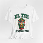 Mexico 2026 Football Fan T-Shirt | Add Your Name & Number | El Tri Host Nation Since 1986 | El Tri Football Gift | Men Women Soccer Tee