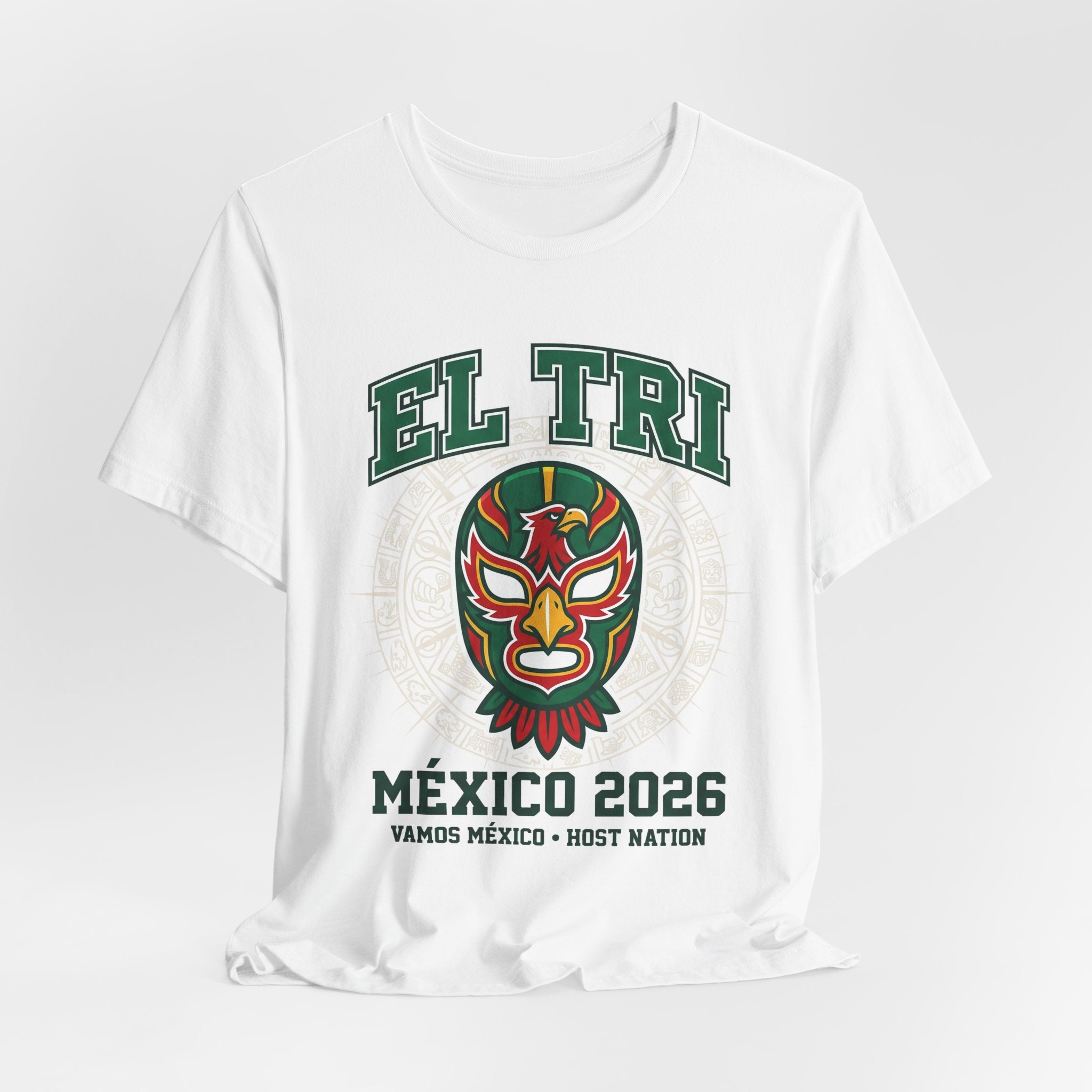 Mexico 2026 Football Fan T-Shirt | Add Your Name & Number | El Tri Host Nation Since 1986 | El Tri Football Gift | Men Women Soccer Tee