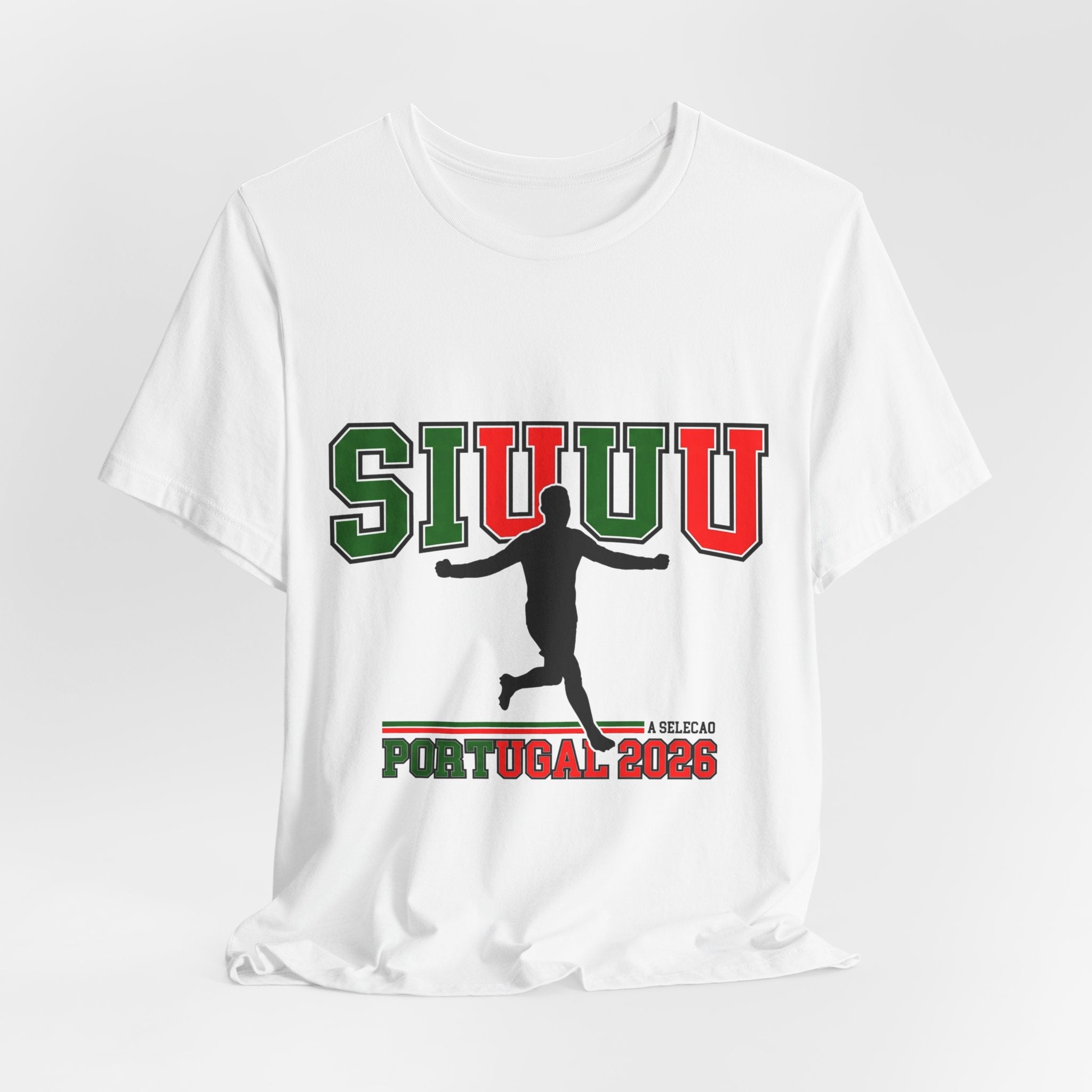 Portugal 2026 Football Fan T-Shirt | Add Your Name & Number | Selecao Forca Portugal Pride | Selecao Football Gift | Men Women Soccer Tee