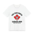 Canada Soccer Fan T-Shirt | Les Rouges Maple Leaf Tee | 2026 Football Gift | Host Nation Canadian Futbol Shirt