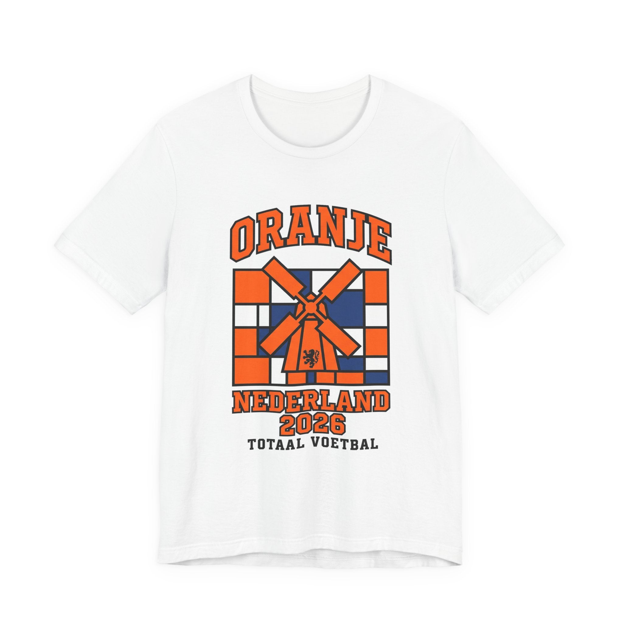Netherlands Soccer Fan T-Shirt | Oranje Total Football Tee | 2026 Football Gift | Holland Dutch Futbol Shirt Unisex