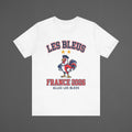 France 2026 Football Fan T-Shirt | Add Your Name & Number | Two Stars Les Bleus Allez | Les Bleus Football Gift | Men Women Soccer Tee
