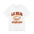 Spain Soccer Fan T-Shirt | La Roja Furia Roja Tee | 2026 Football Gift | Espana Toro Futbol Shirt Men Women Unisex