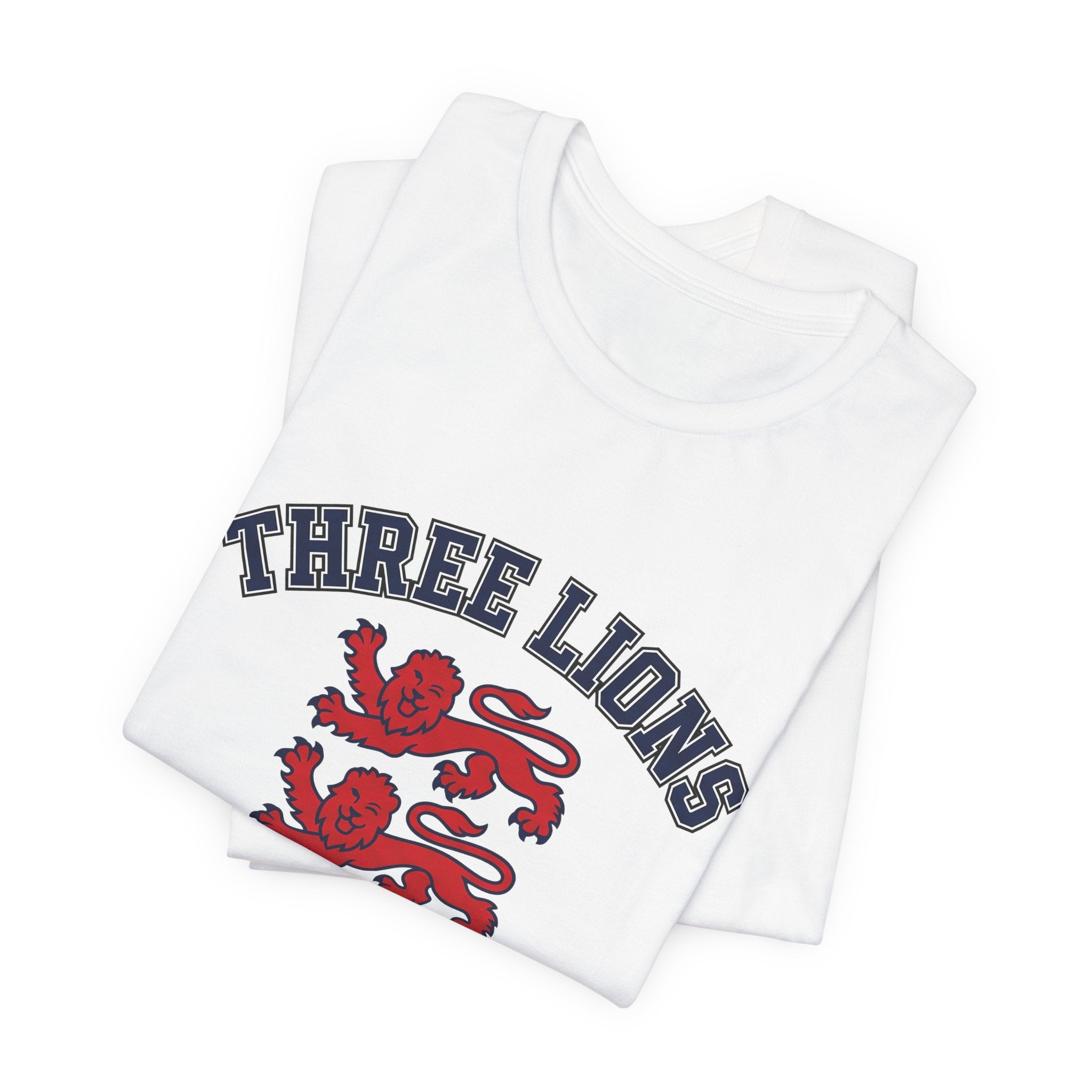England Soccer Fan T-Shirt | Three Lions Tee | 2026 Football Gift | St George Cross Footy Shirt Men Women Unisex
