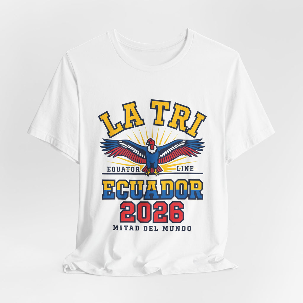 Ecuador Soccer Fan T-Shirt | La Tri Andean Condor Tee | 2026 Football Gift | Ecuatoriano Futbol Shirt Men Women