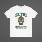 Mexico 2026 Football Fan T-Shirt | Add Your Name & Number | El Tri Host Nation Since 1986 | El Tri Football Gift | Men Women Soccer Tee