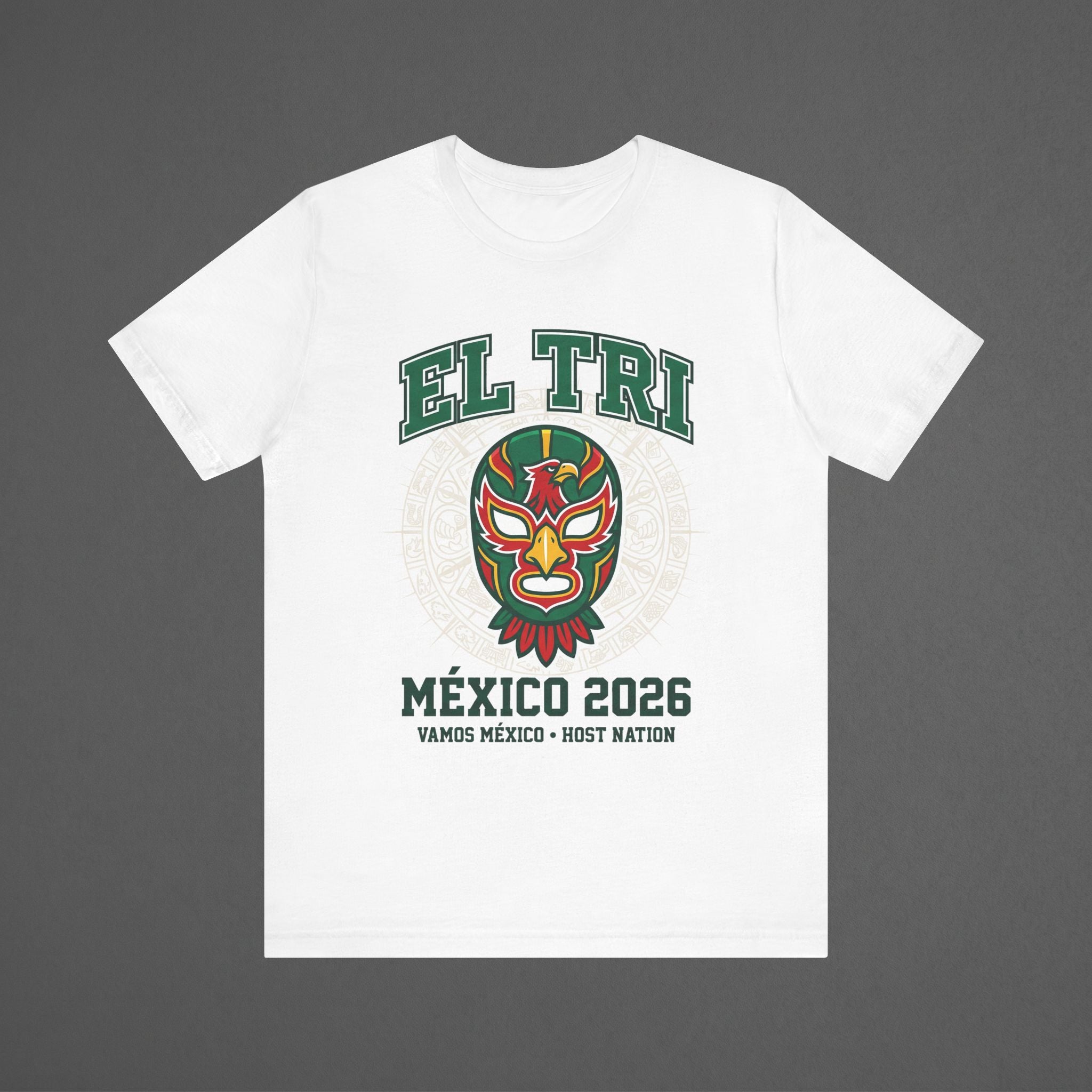Mexico 2026 Football Fan T-Shirt | Add Your Name & Number | El Tri Host Nation Since 1986 | El Tri Football Gift | Men Women Soccer Tee