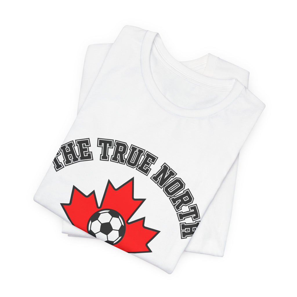 Canada 2026 Football Fan T-Shirt | Add Your Name & Number | Host Nation Les Rouges 2026 | Les Rouges Football Gift | Men Women Soccer Tee